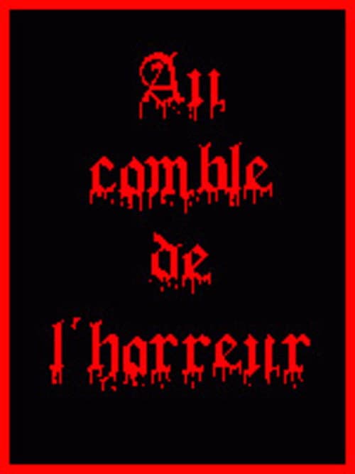Au Comble De L'Horreur afişi