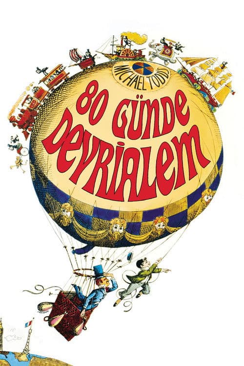 80 Günde Devr-i Alem afişi