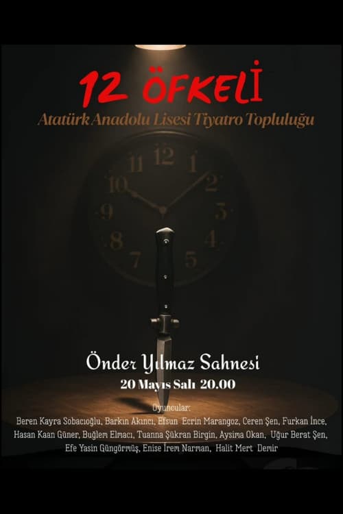 12 Kızgın afişi