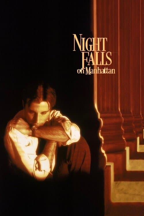 Night Falls on Manhattan afişi