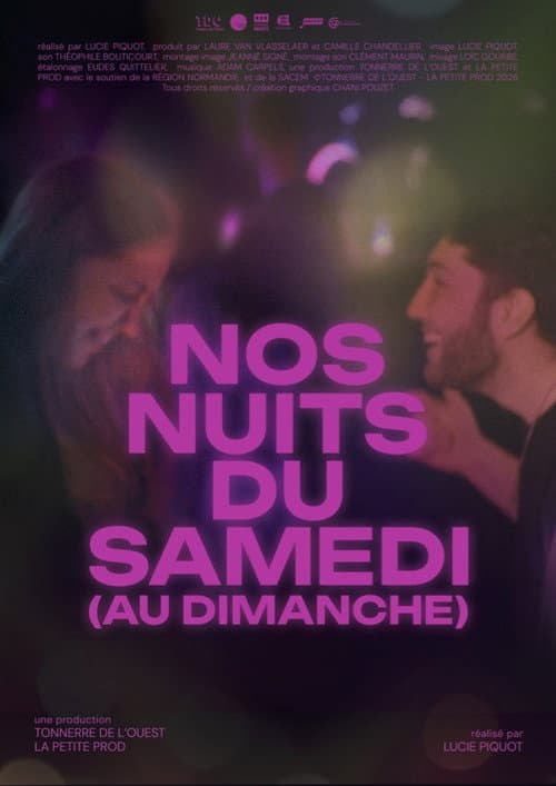 Nos nuits du samedi (au dimanche) afişi