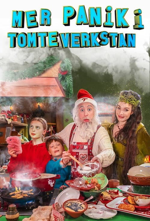 Mer panik i tomteverkstan afişi