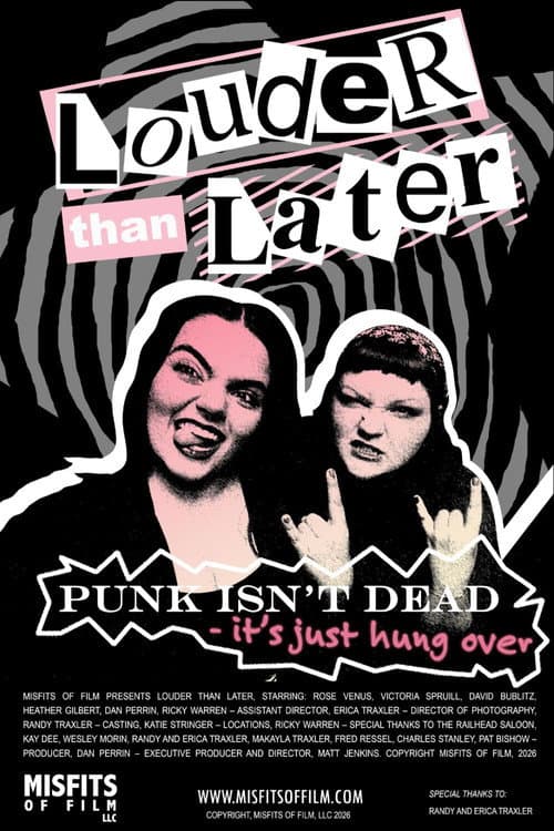 Louder Than Later afişi