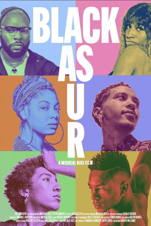 BLACK AS U R afişi