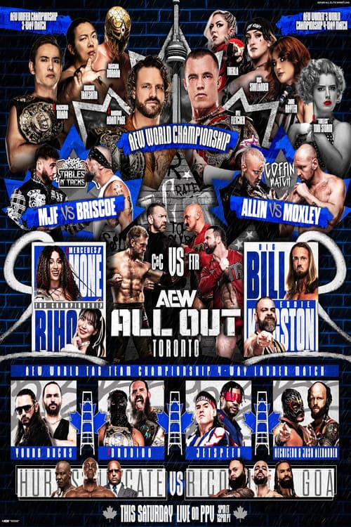 AEW All Out 2025 afişi