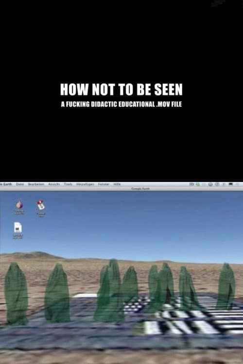 How Not to Be Seen: A Fucking Didactic Educational .MOV File afişi