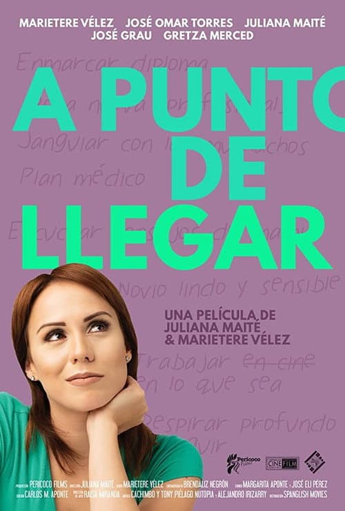 A punto de llegar afişi