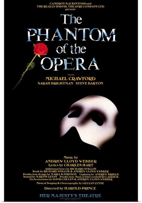 The Phantom of the Opera afişi