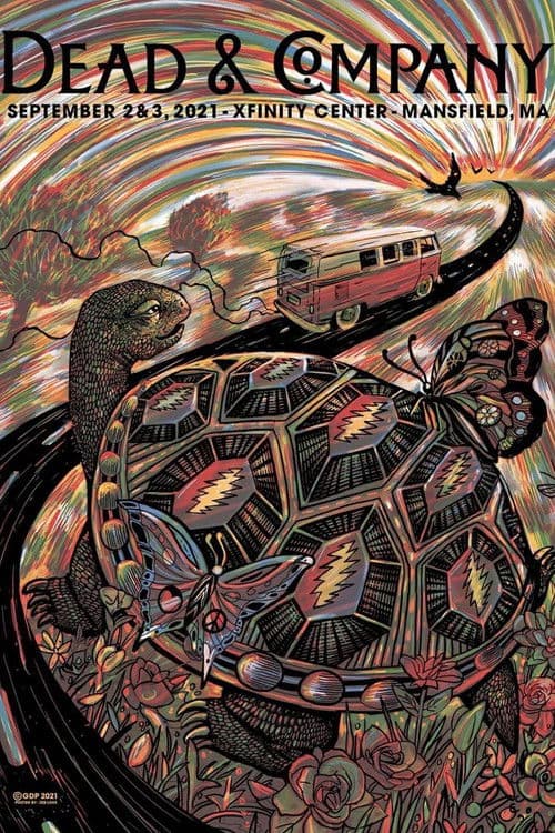 Dead & Company: 2021-09-03 Xfinity Center, Mansfield, MA afişi