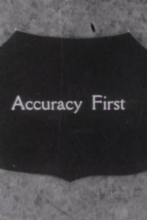 Accuracy First afişi
