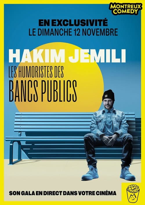Montreux Comedy Festival 2023 - Les humoristes des bancs publics afişi