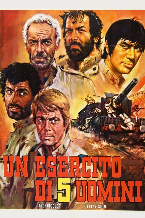 Un esercito di cinque uomini afişi