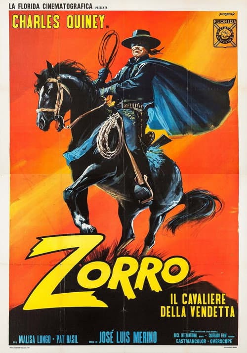 Zorro il cavaliere della vendetta afişi