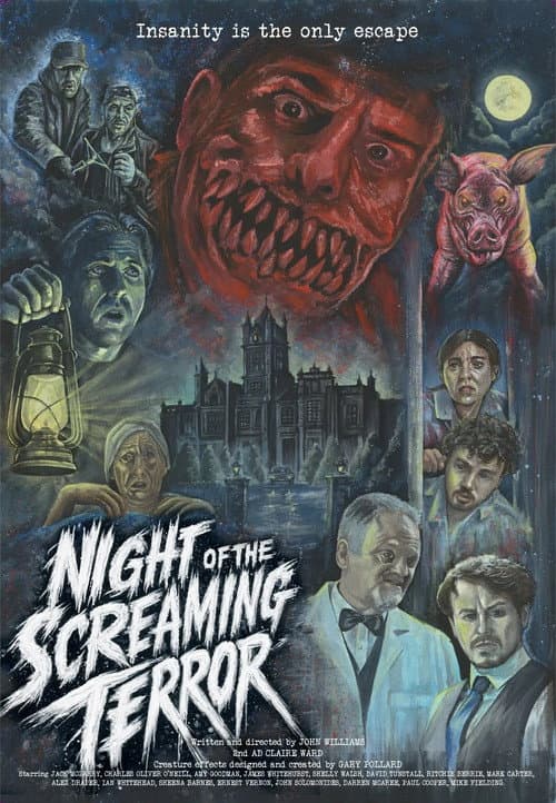 Night of the Screaming Terror afişi