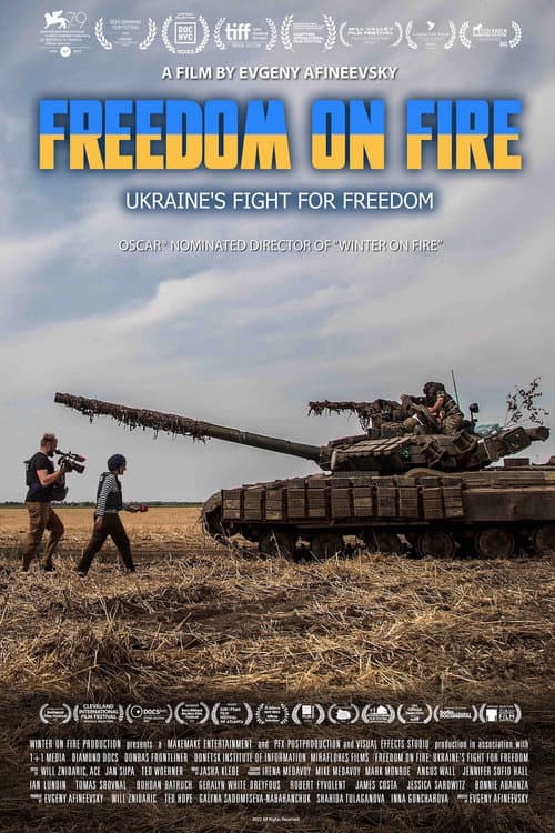Freedom on Fire: Ukraine's Fight for Freedom afişi