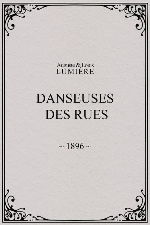 Danseuses des rues afişi