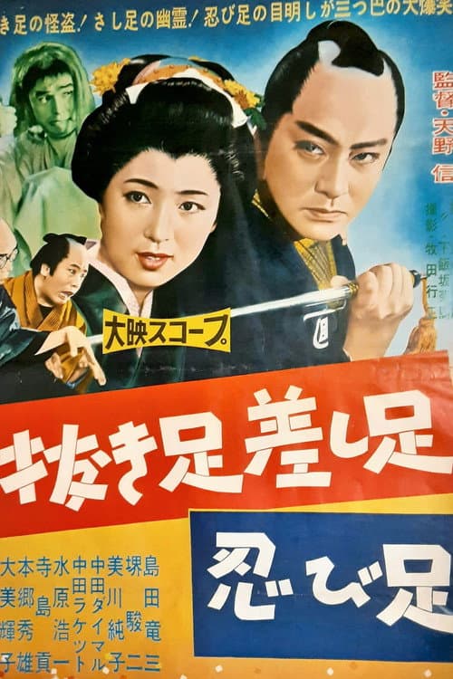 Nuki ashi sashi ashi shinobi ashi afişi