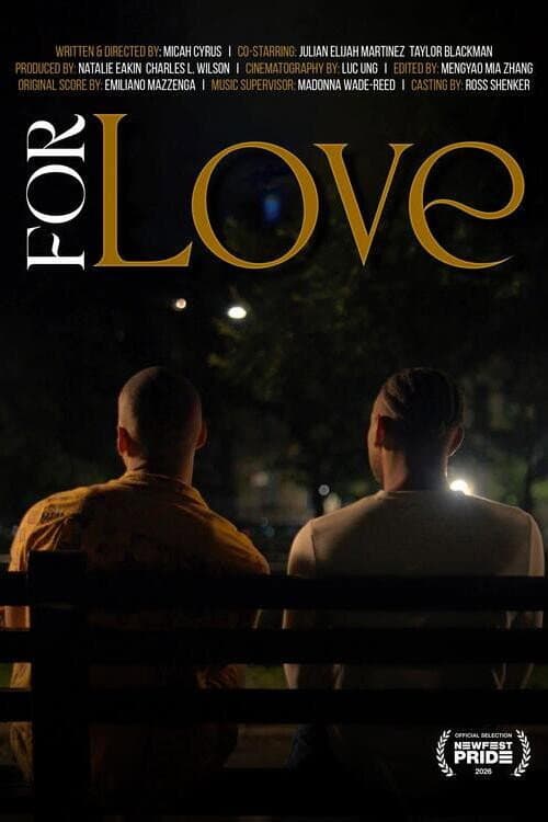 For Love afişi