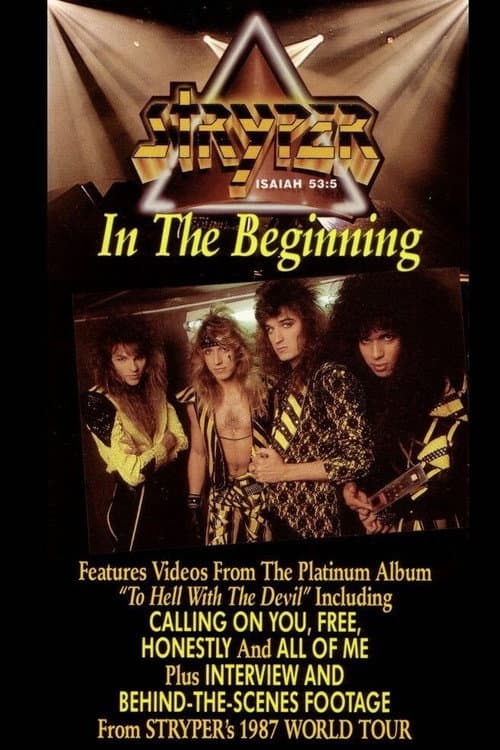 Stryper: In The Beginning afişi