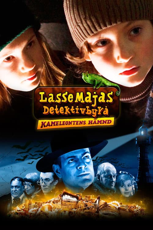 LasseMajas Detektivbyrå - kameleontens hämnd afişi