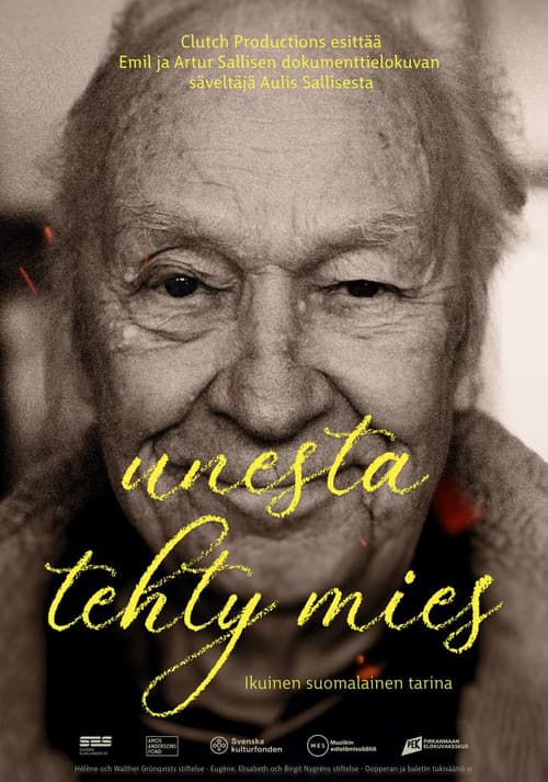 Unesta tehty mies afişi
