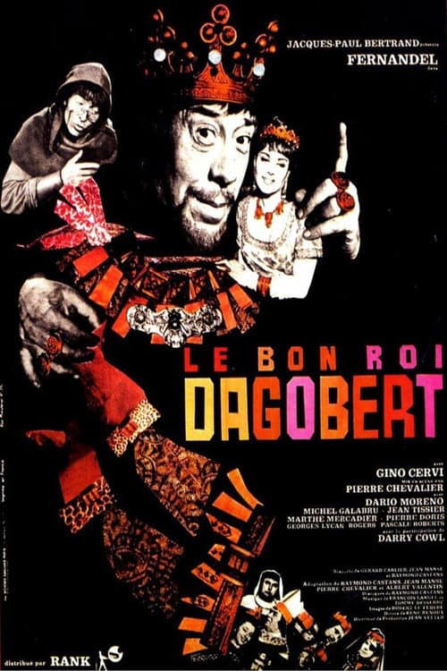 Le Bon Roi Dagobert afişi