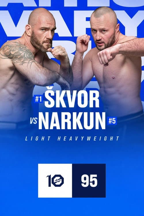 OKTAGON 95: Škvor vs. Narkun afişi