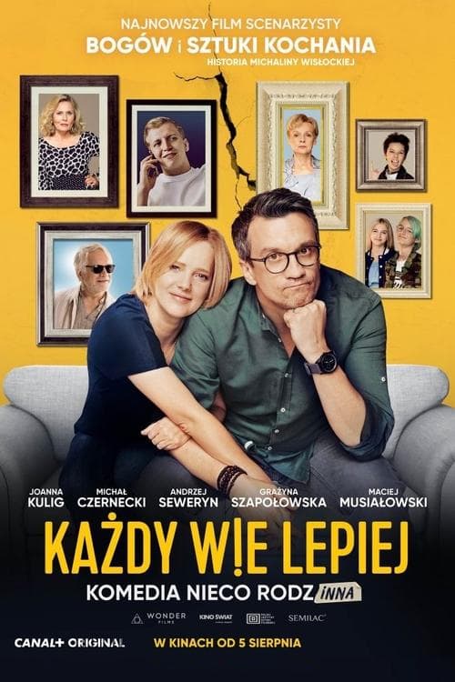Każdy wie lepiej afişi