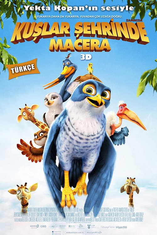 Kuşlar Şehrinde Macera afişi