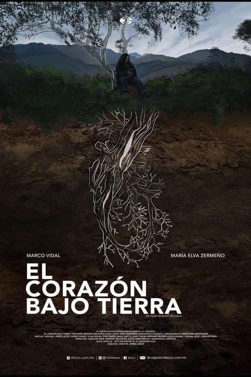 El corazón bajo tierra afişi
