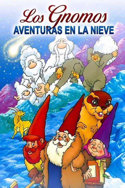 Las aventuras de los gnomos en la nieve afişi