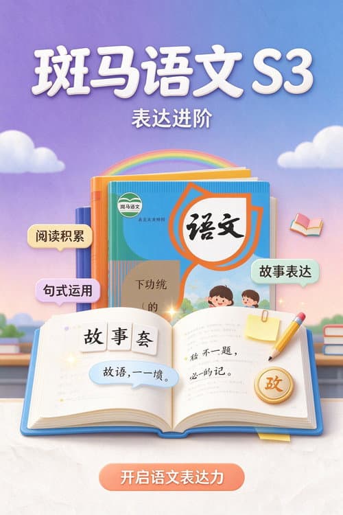 斑马语文.Zebra.Reading.3 afişi