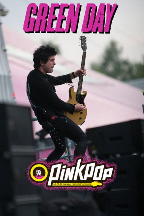 Green Day - Pinkpop 2013 afişi
