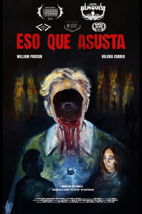 Eso que asusta afişi