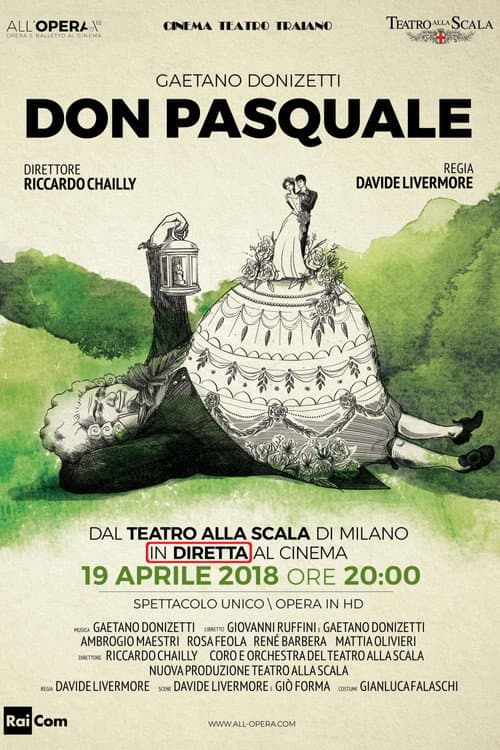 Don Pasquale - Teatro alla Scala afişi