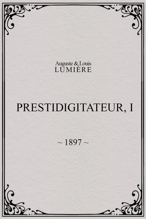 Prestidigitateur, [I] afişi
