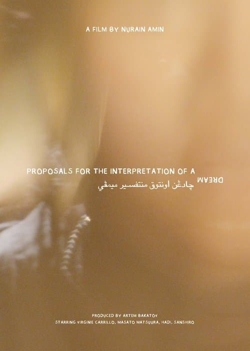Proposals for the Interpretation of a Dream afişi