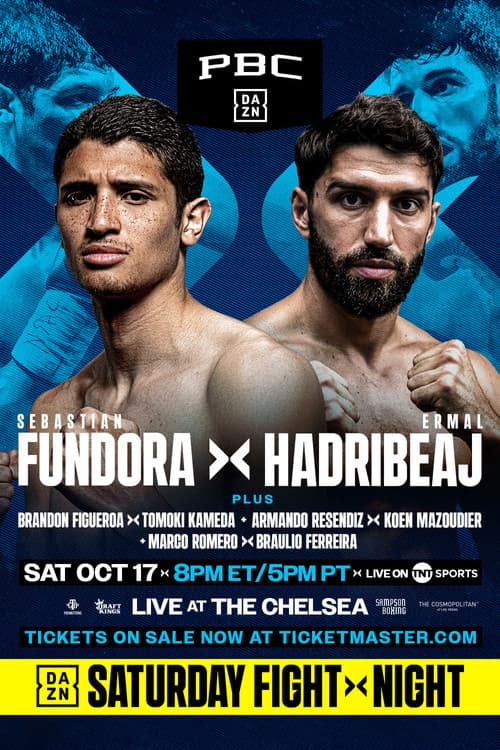 Sebastian Fundora vs. Ermal Hadribeaj afişi