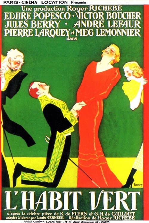 L'Habit vert afişi