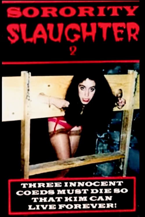 Sorority Slaughter 2 afişi