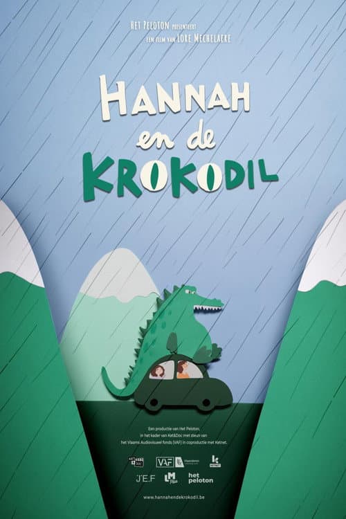 Hannah & de krokodil afişi