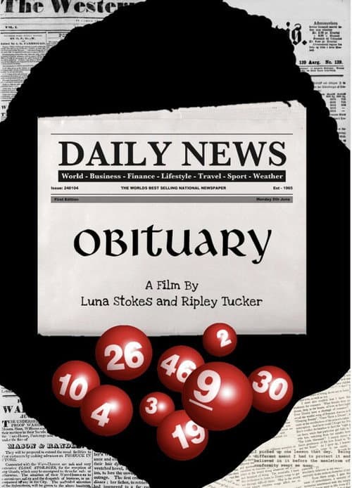 Obituary afişi