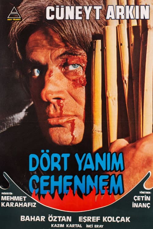 Dört Yanım Cehennem afişi