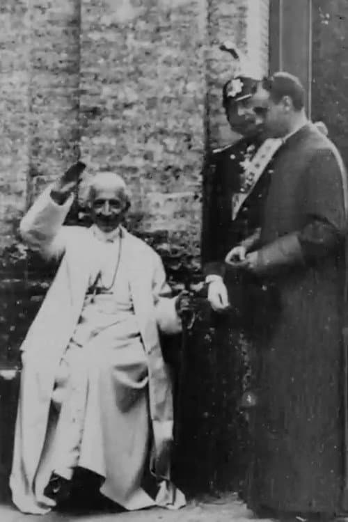 Pope Leo XIII Leaving Carriage and Being Ushered Into Garden, No. 104 afişi
