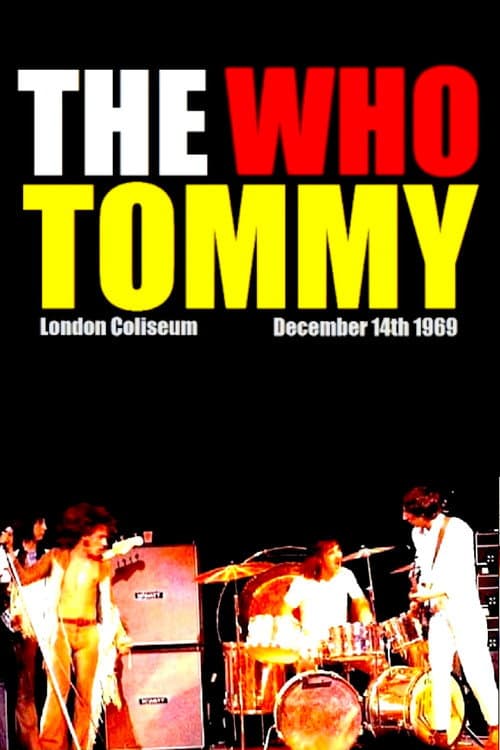 The Who: Live at the London Coliseum 1969 afişi