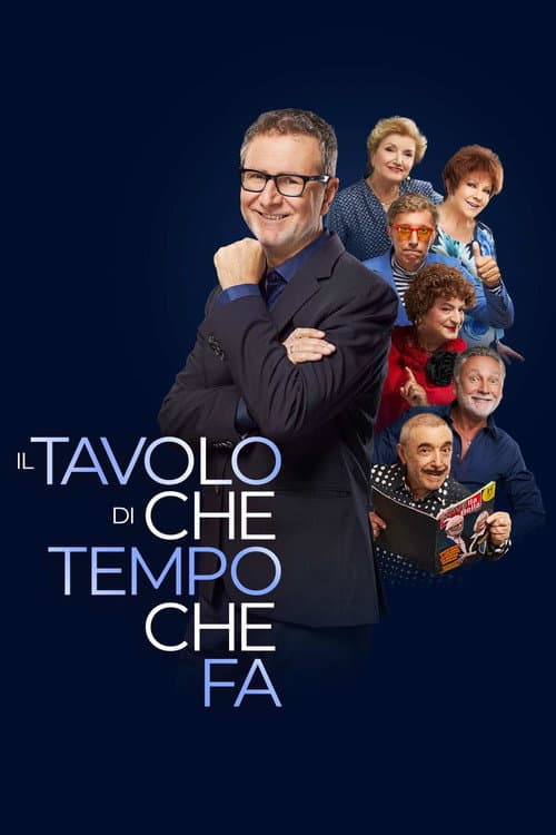 Il tavolo di Che Tempo Che Fa afişi