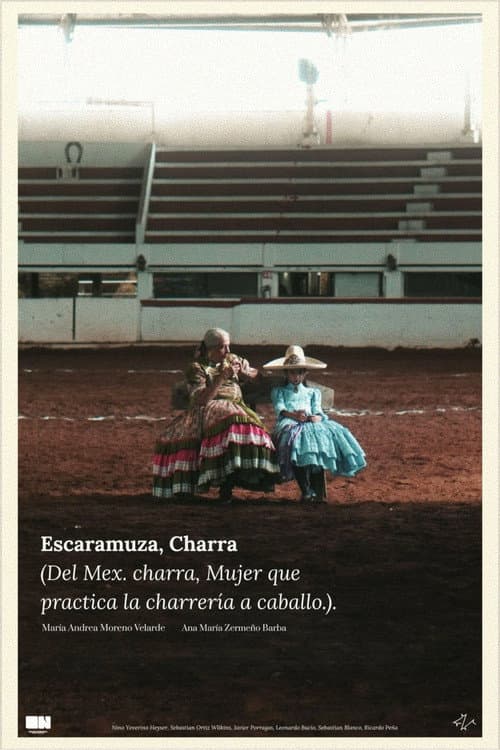 Escaramuza, Charra afişi