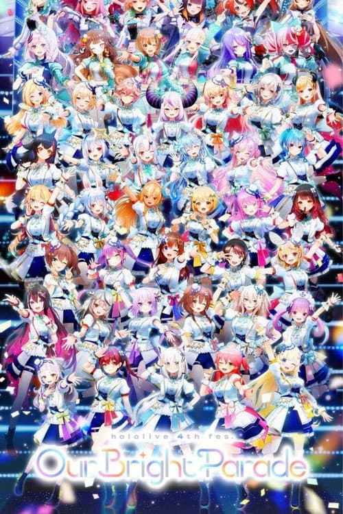 hololive 4th fes. Our Bright Parade holo*27 stage afişi