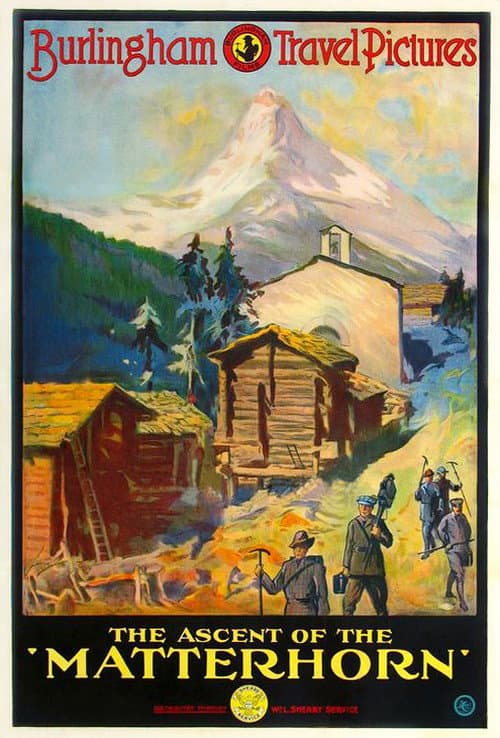 The Ascent of the Matterhorn afişi