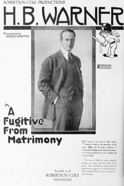 A Fugitive from Matrimony afişi